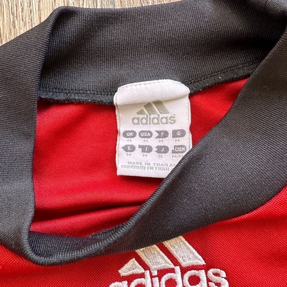 Adidas Soccer Goal Keeper Jersey Red Size Medium - Picture 2 of 7